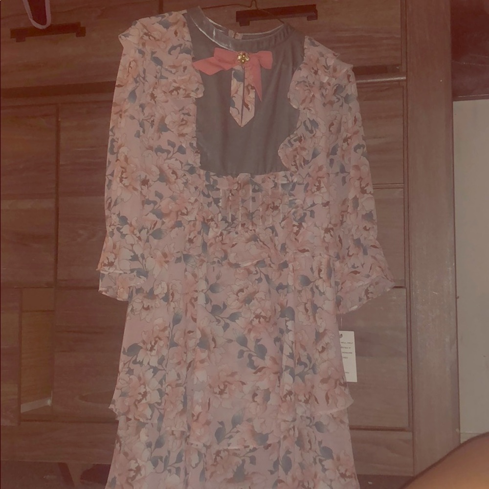 NWT For Love and Lemons Blossom Mini Dress
